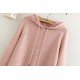 Hooded Long Loose Sweater
