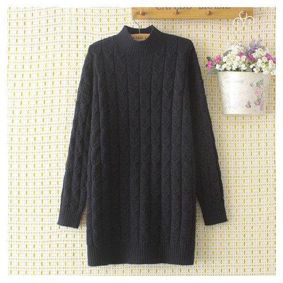 Fleece Style Wool Loose Sweater